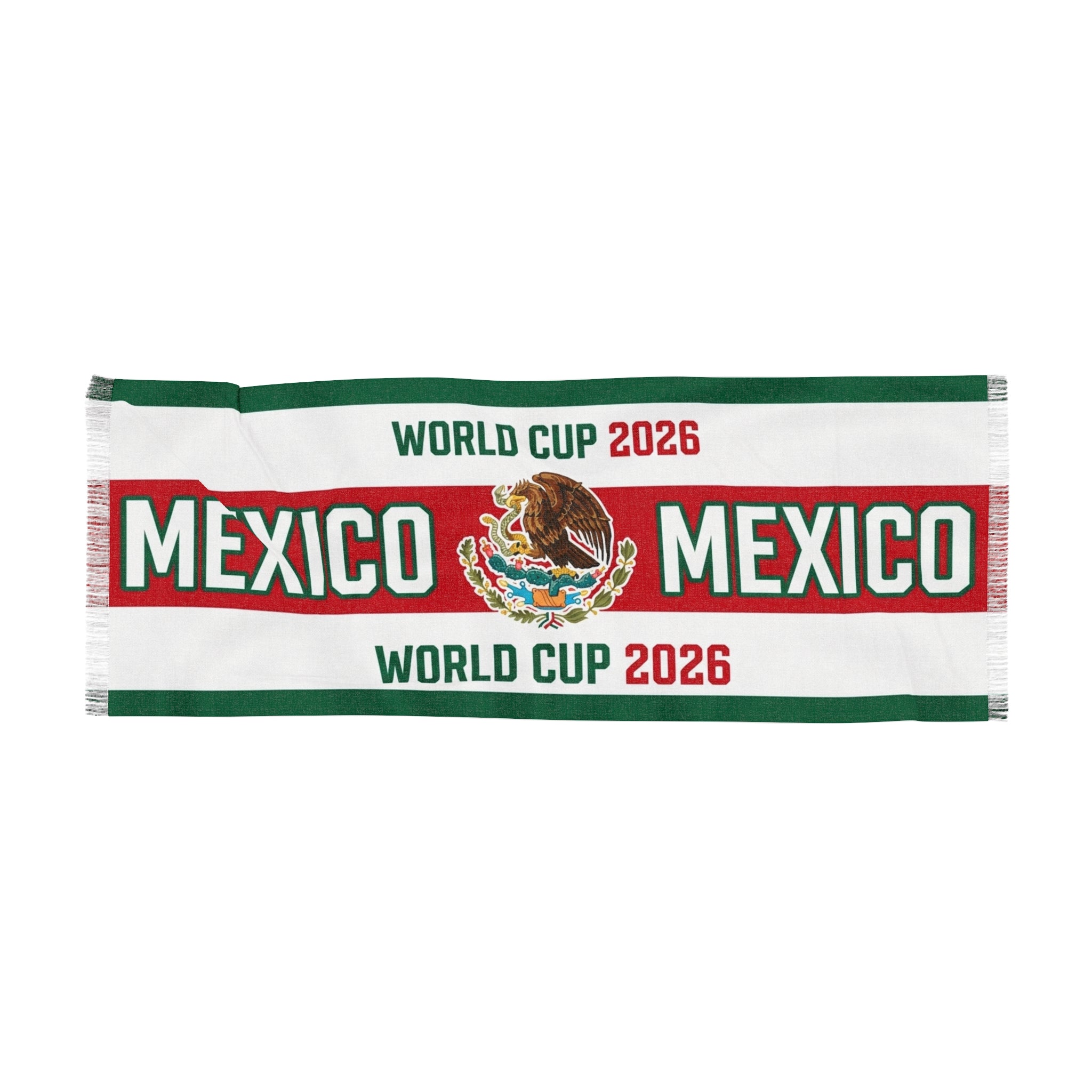 Mexico 2026 World Cup Soccer Scarf